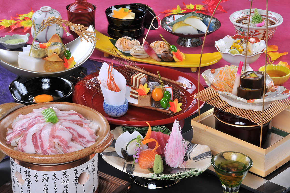 会席料理が愉しめるプラン