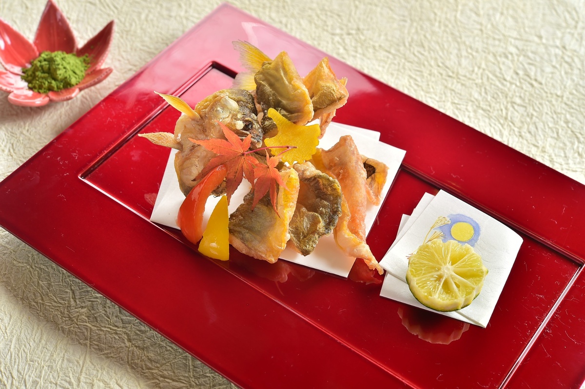 天竜下り鮎唐揚げ